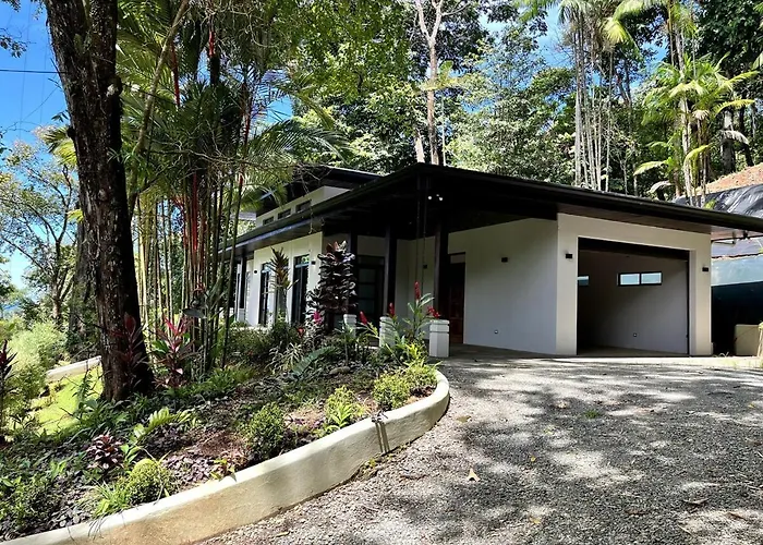 Majestic View House In Dominical, Oceanview